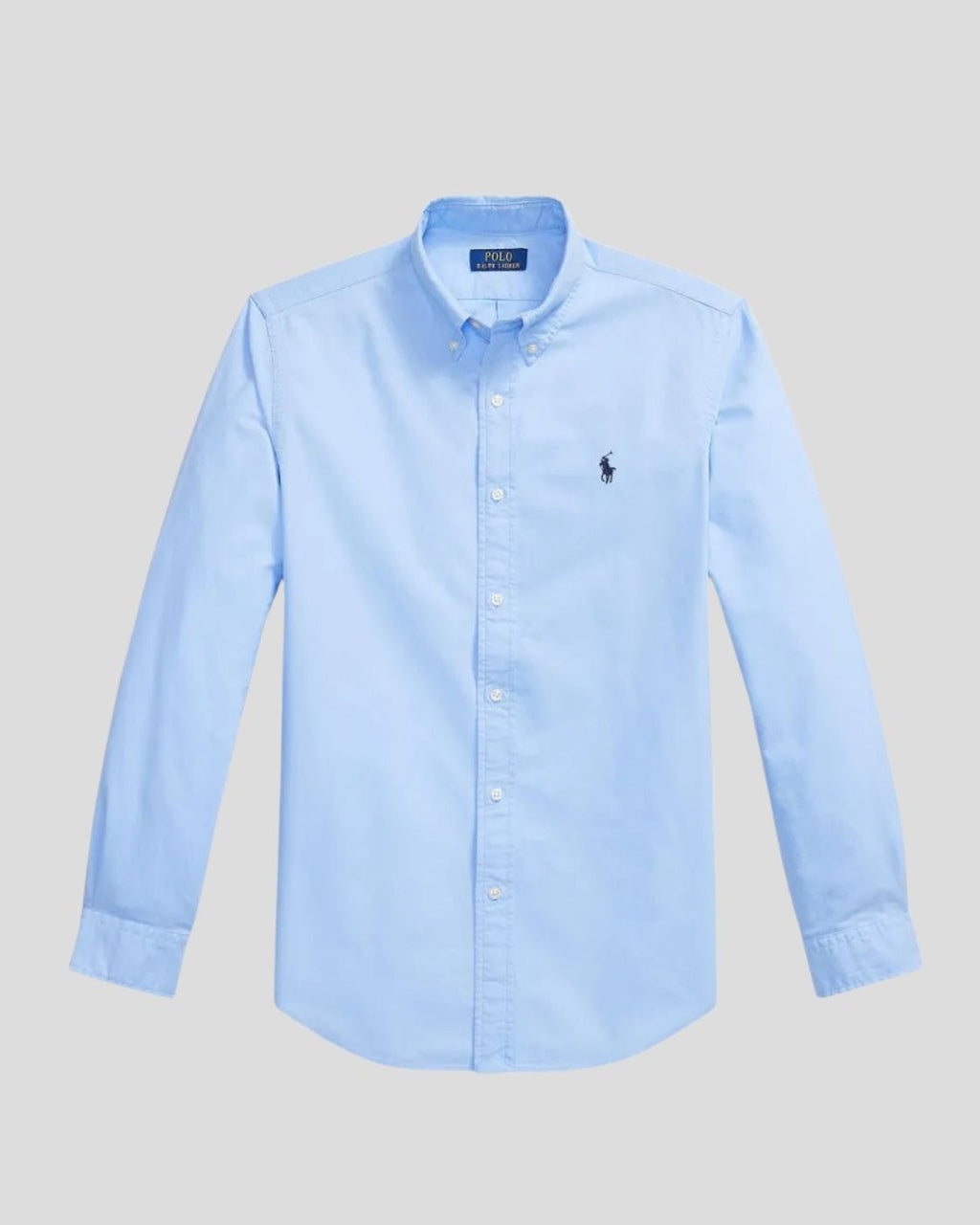 Ralph Lauren Oxford Shirt – Sky Blue | Premium Export Quality