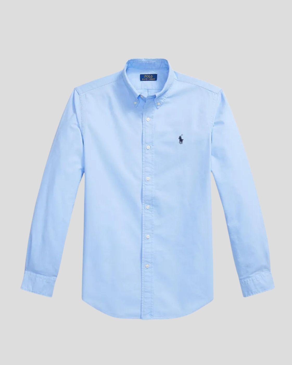Ralph Lauren Oxford Shirt – Sky Blue | Premium Export Quality