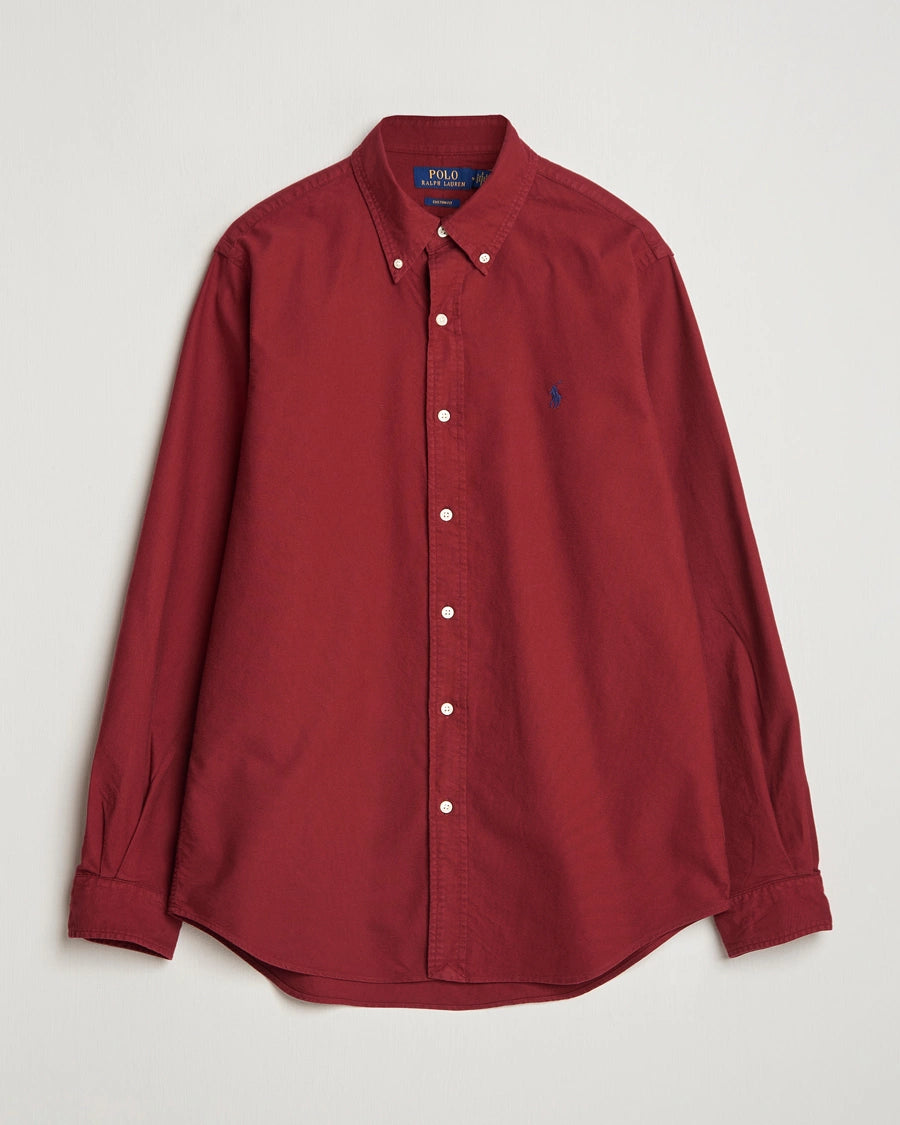 Ralph Lauren Oxford Shirt - Maroon