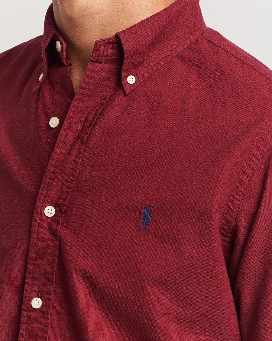 Ralph Lauren Oxford Shirt - Maroon