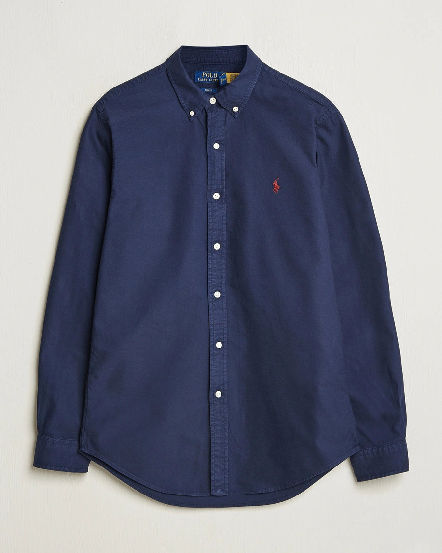Ralph Lauren Oxford Shirt - Navy Blue