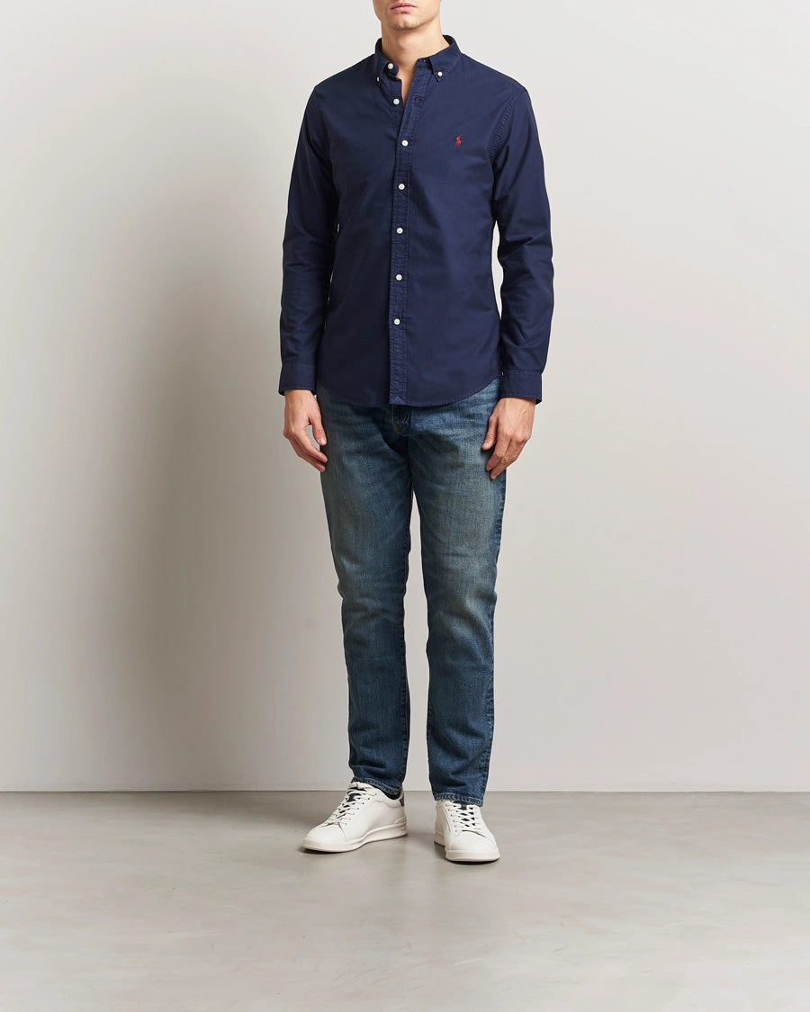 Ralph Lauren Oxford Shirt - Navy Blue