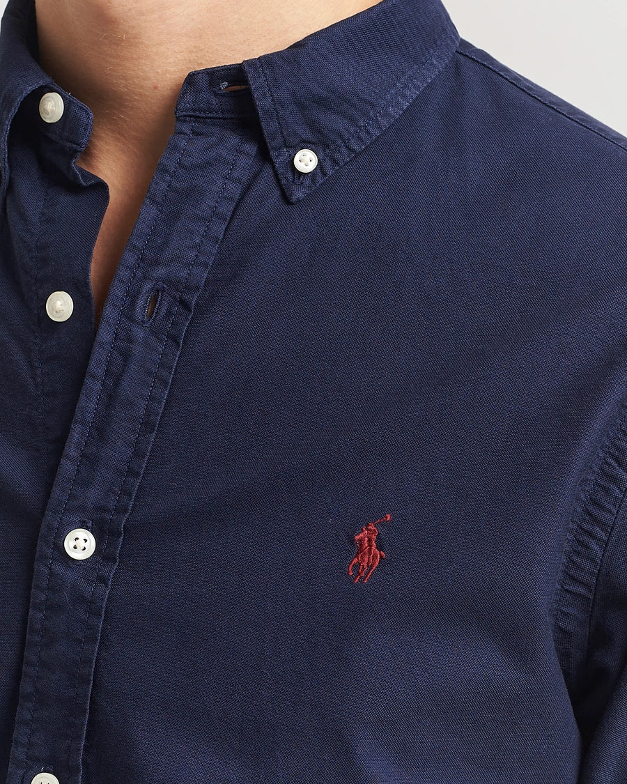 Ralph Lauren Oxford Shirt - Navy Blue