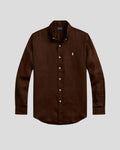 Ralph Lauren Oxford Shirt – Brown | Premium Export Quality