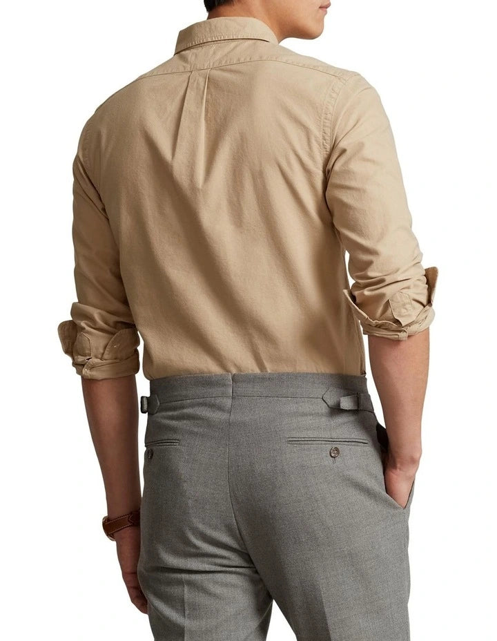 Ralph Lauren Oxford Shirt - Beige