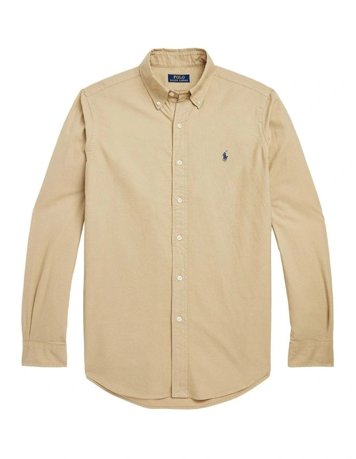 Ralph Lauren Oxford Shirt - Beige