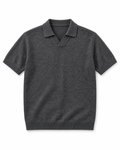 ZARA Knit High Quality Polo - Grey | Premium Export Quality