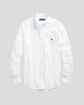 Ralph Lauren Oxford Shirt – White | Premium Export Quality
