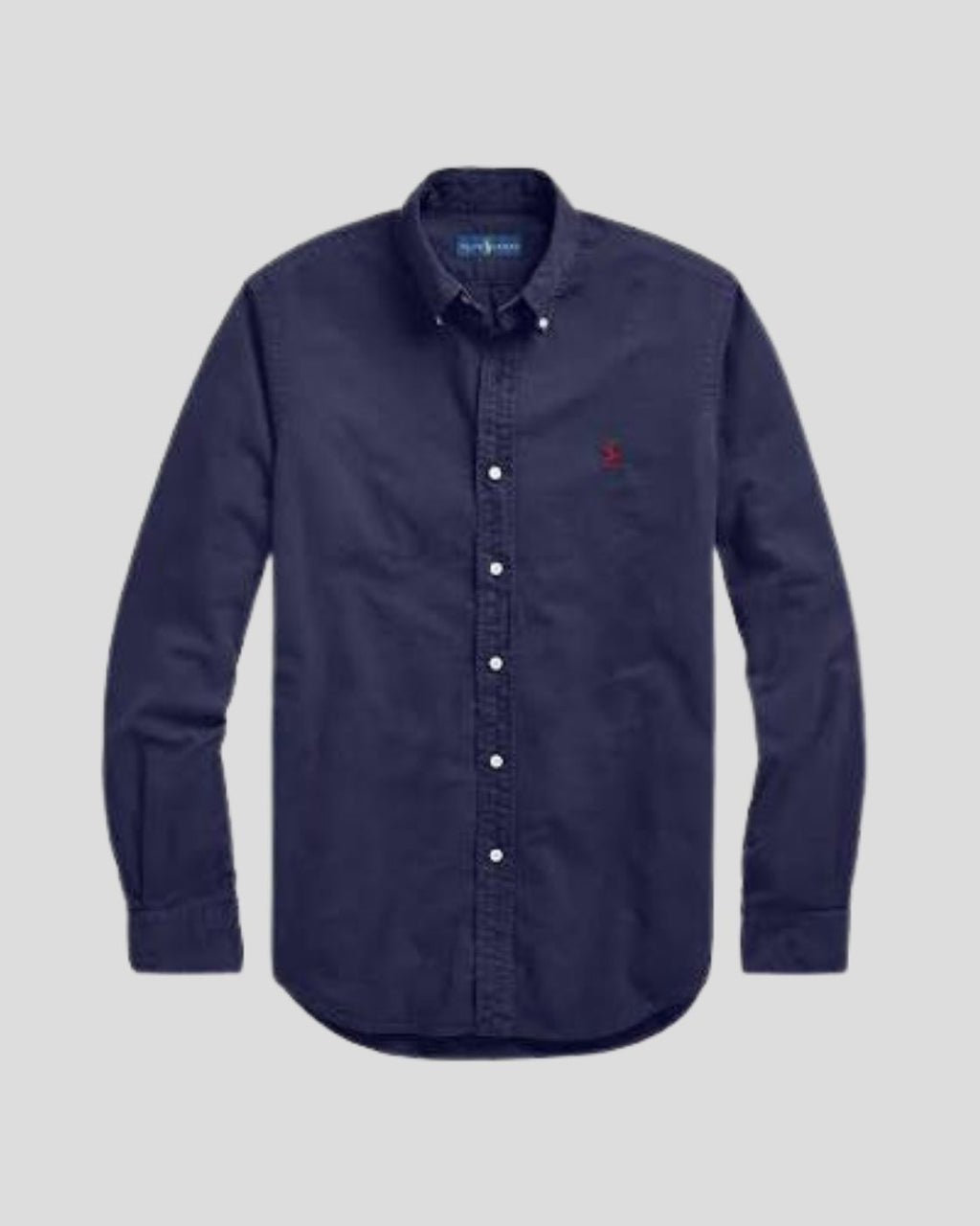 Ralph Lauren Oxford Shirt – Navy Blue | Premium Export Quality