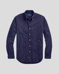 Ralph Lauren Oxford Shirt – Navy Blue | Premium Export Quality