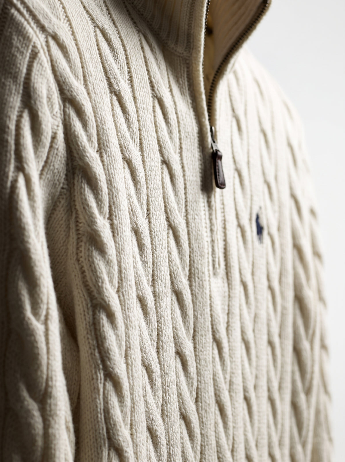 Ralph Lauren Sweater - White | Premium Export Quality