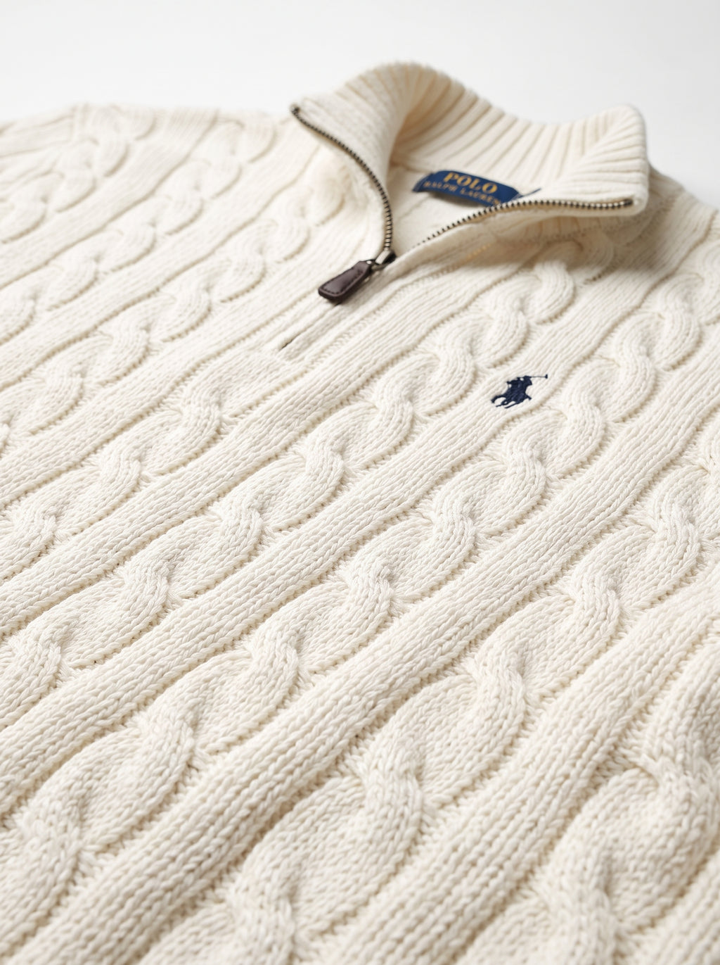 Ralph Lauren Sweater - White | Premium Export Quality