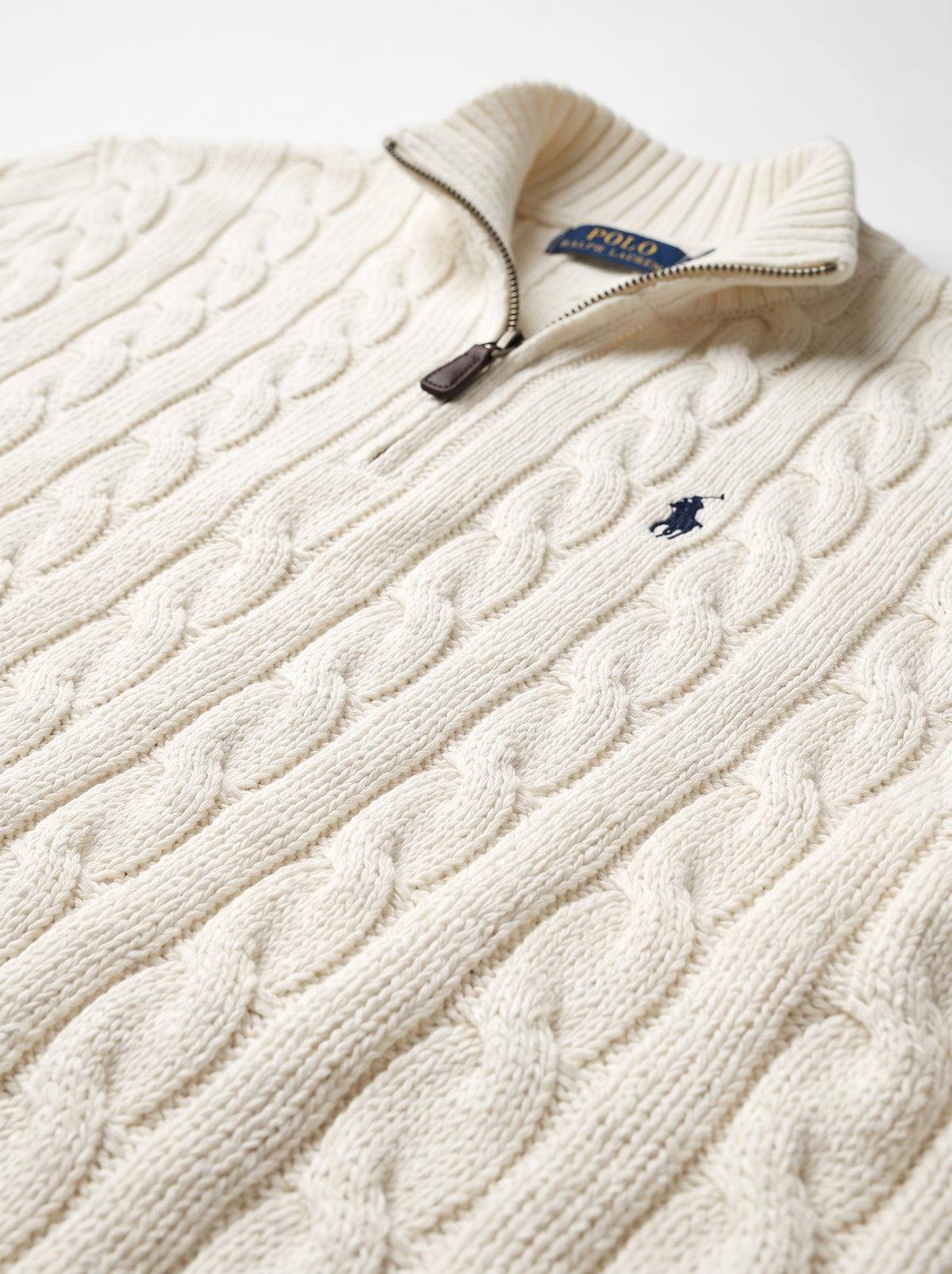Ralph Lauren Sweater - White | Premium Export Quality