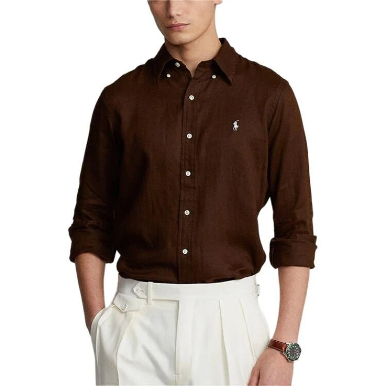 Ralph Lauren Oxford Shirt - Brown