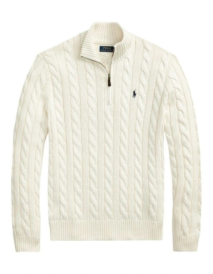 Ralph Lauren Sweater - White | Premium Export Quality